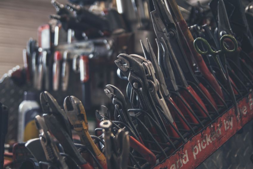 Tools - selective focus photography of mechanics tool lot